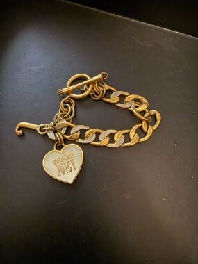 Gold and Pink Choose Juicy Bracelet